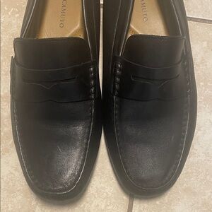 Vince Camuto Classic Black Men's Slip-Ons